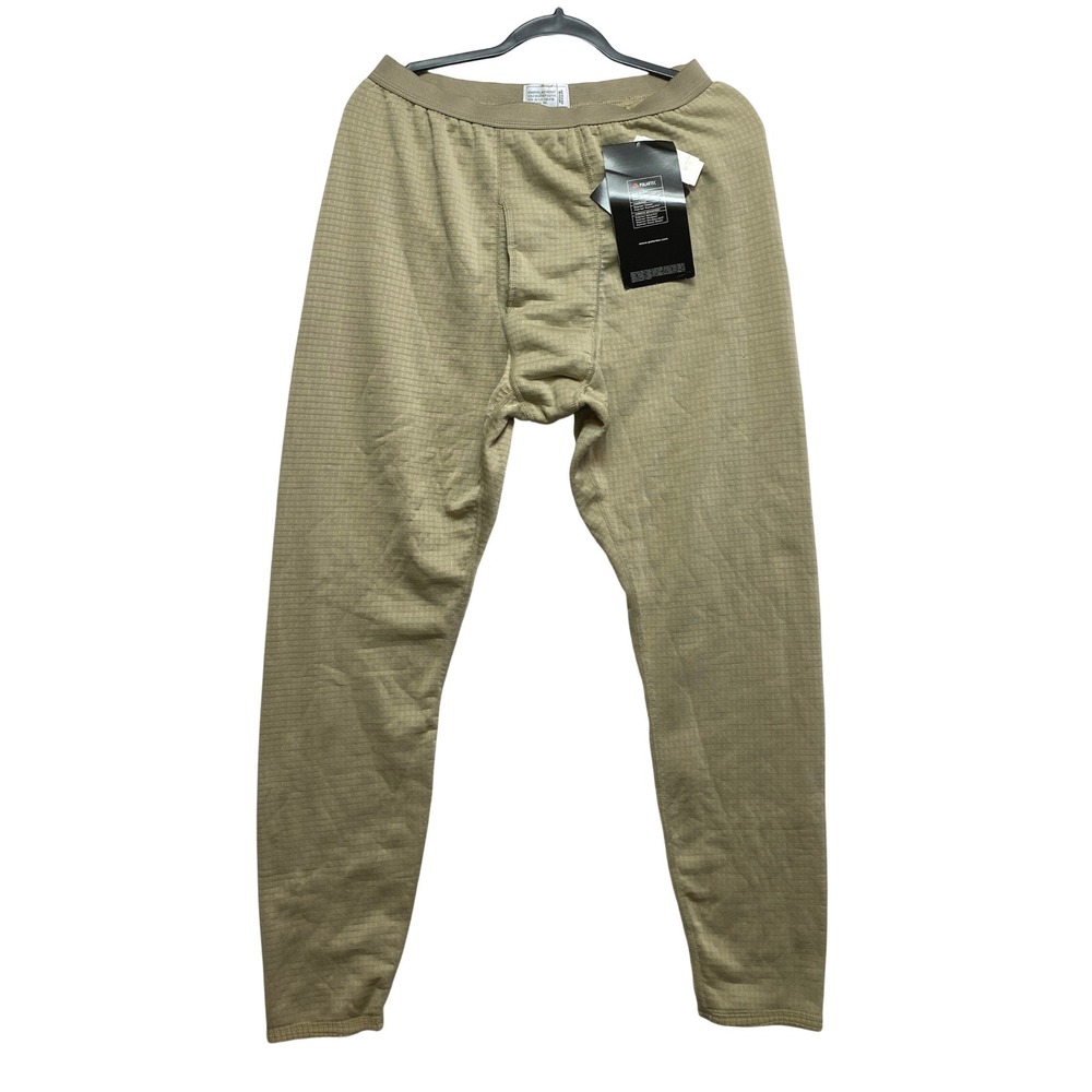 Peckham Inc Drawers Mid Weight Men Medium Tan ECWCS Gen III Polartec Military